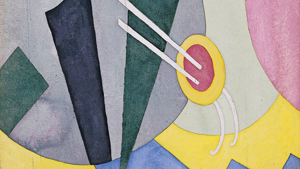 John Marin Abstracción, 1917
