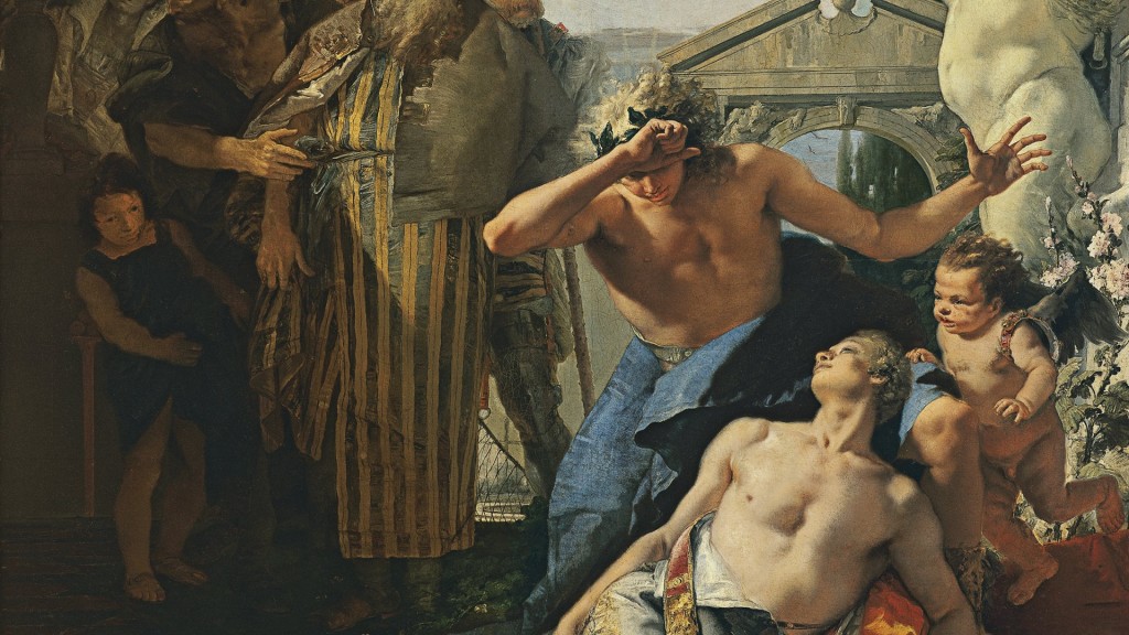 La muerte de Jacinto, de Giambattista Tiepolo. Conferencias en el Museo Nacional Thyssen-Bornemisza, el 19 de diciembre