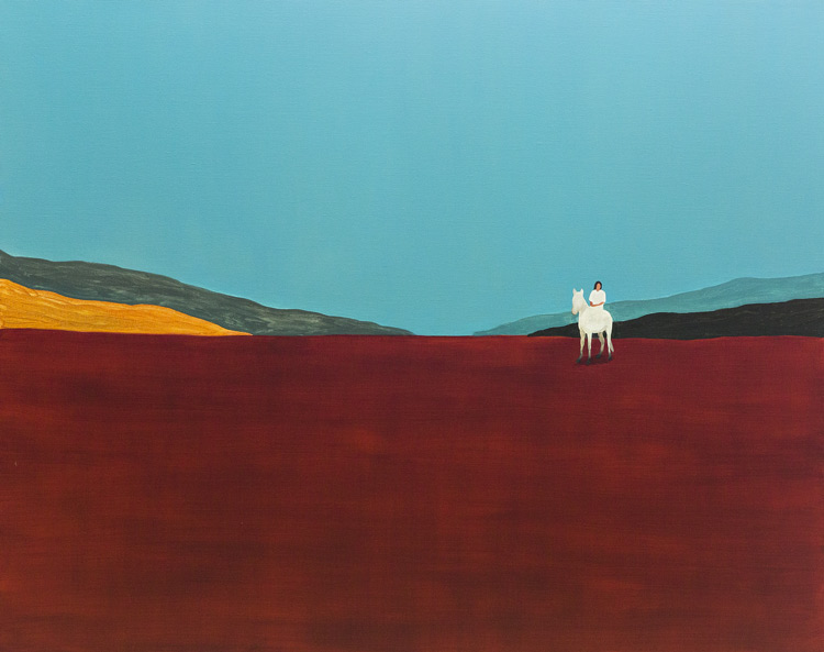 Guim Tió Zarraluki. Cavall Blanc, 2017. Art Madrid 2017