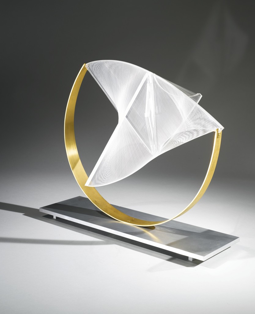 Naum Gabo. Construction in space: Suspended, 1965