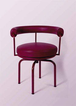 Charlotte Perriand. Silla Guéridon, c. 1927. Musée des Beaux-arts de la Ville de Reims © C.Devleeschauwer