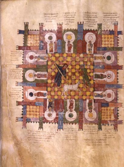 Beato de Liébana. Comentario del Apocalipsis, 968. Morgan Library, Nueva York