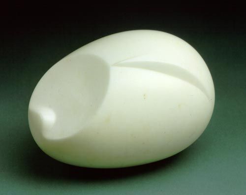 Constantin Brancusi. El recién nacido, 1915. Philadelphia Museum of Art