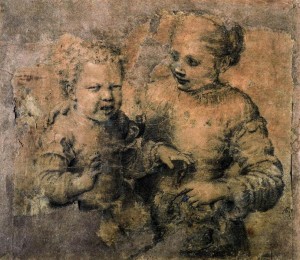 Sofonisba Anguissola. Niño mordido por un cangrejo