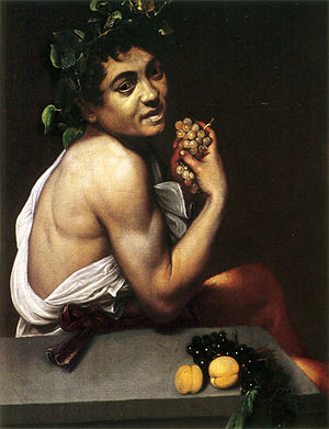 Caravaggio. Baco enfermo, 1593-1594