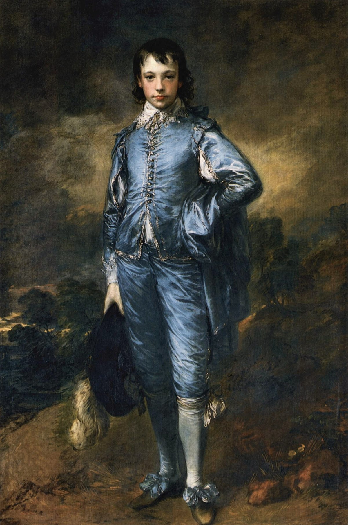 Thomas Gainsborough. Blue boy, hacia 1770