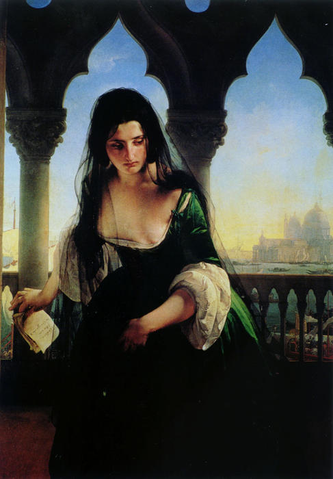 Francesco Hayez. Acusación secreta, 1847-1848