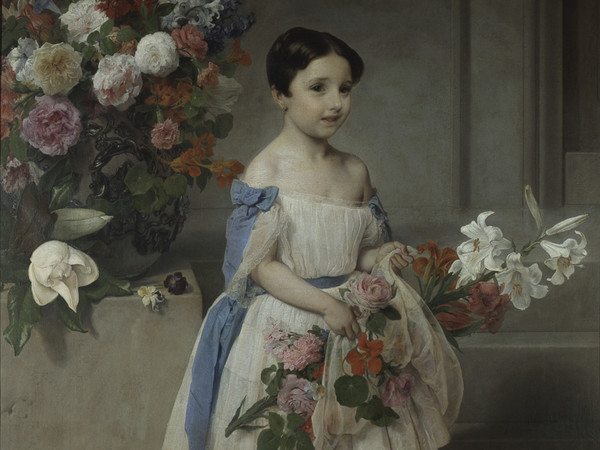 Francesco Hayez. Retrato de Antonietta Negroni Morosini, 1858
