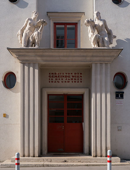Hoffmann. Urbanización Klosehof, 1923-1925