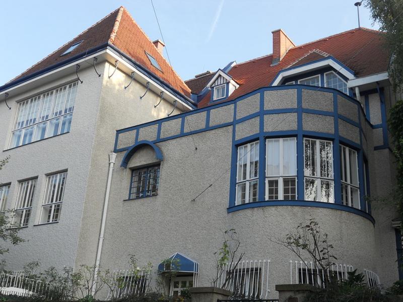 Hoffmann. Casa doble Moser y Moll, 1900-1901