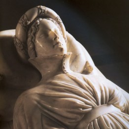 Jacopo della Quercia. Sepulcro de Ilaria del Carretto, 1406. Catedral de Lucca