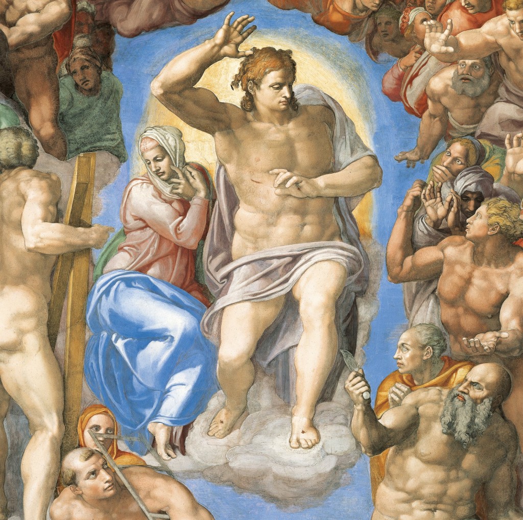 Miguel Ángel Buonarroti. El Juicio Final, 1508-1512. Capilla Sixtina