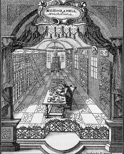Neckel. Museographia, 1727
