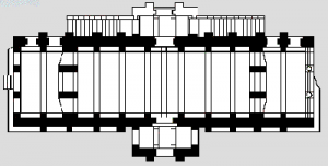 Santa María del Naranco. Planta