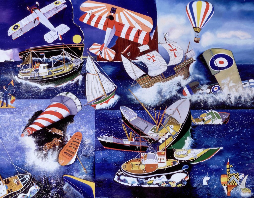 Malcolm Morley. Mariner, 1998