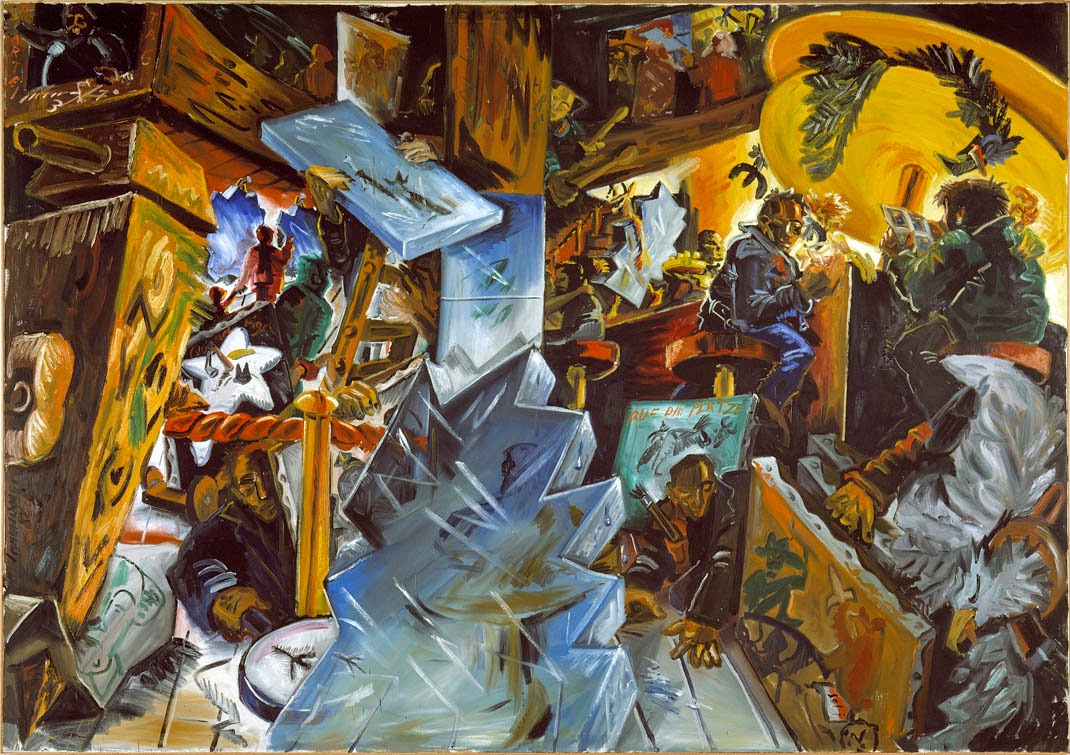 Immendorff. Café Deutschland I, 1978