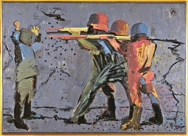 Markus Lüpertz, Exekution, 1992
