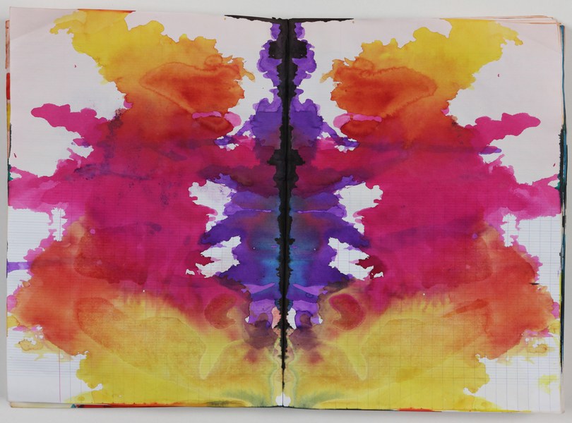 Sigmar Polke. Untitled (Rorschach), 1999