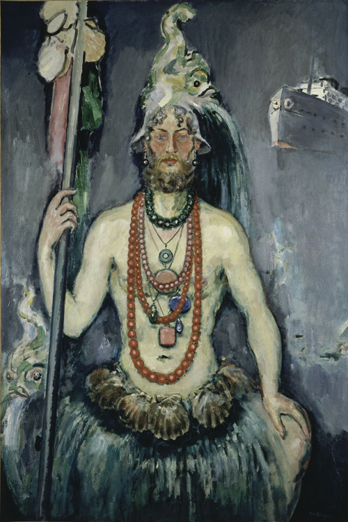 Kees Van Dongen. Autorretrato como desnudo, 1922