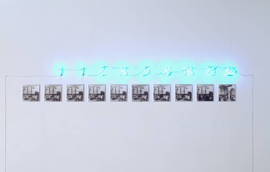 Mario Merz. Untitled (A Real Sum is a Sum of People)