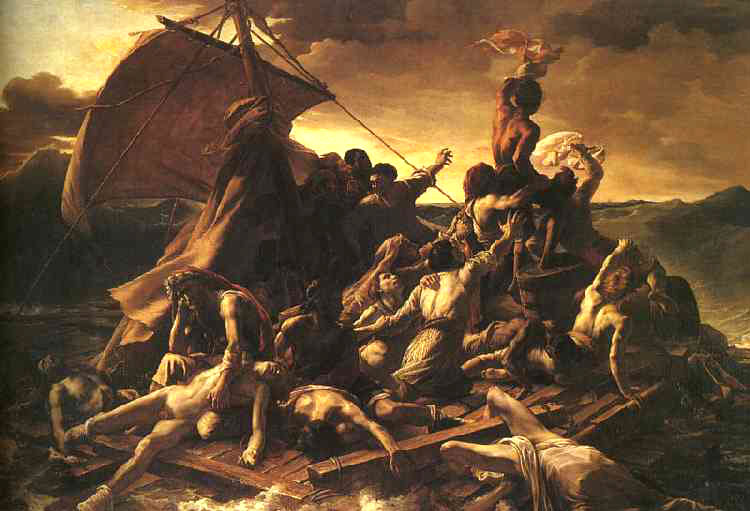 Géricault. La balsa de la medusa, 1818