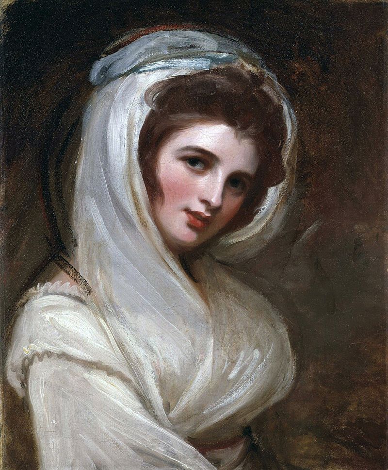 George Romney. Emma Hamilton, hacia 1785