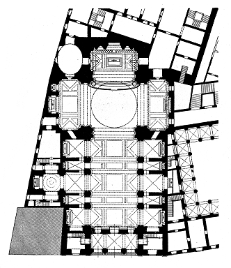 Iglesia de San Isidro. Planta