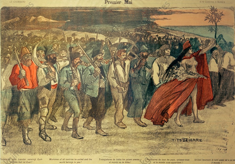 Steinlen. Premier mai, 1894