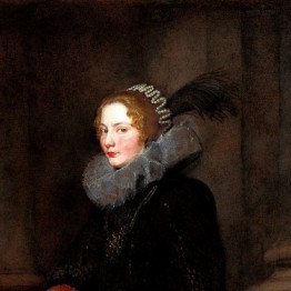 Van Dyck. Retrato de Geronima Spínola, hacia 1624