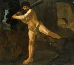 Francisco de Zurbarán. Hércules y el jabalí de Erimanto, 1634. Museo Nacional del Prado