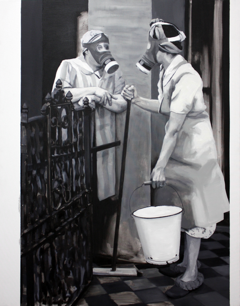 Cristina Toledo. El Frente doméstico (Londres 1940), 2014. Un acto de fe