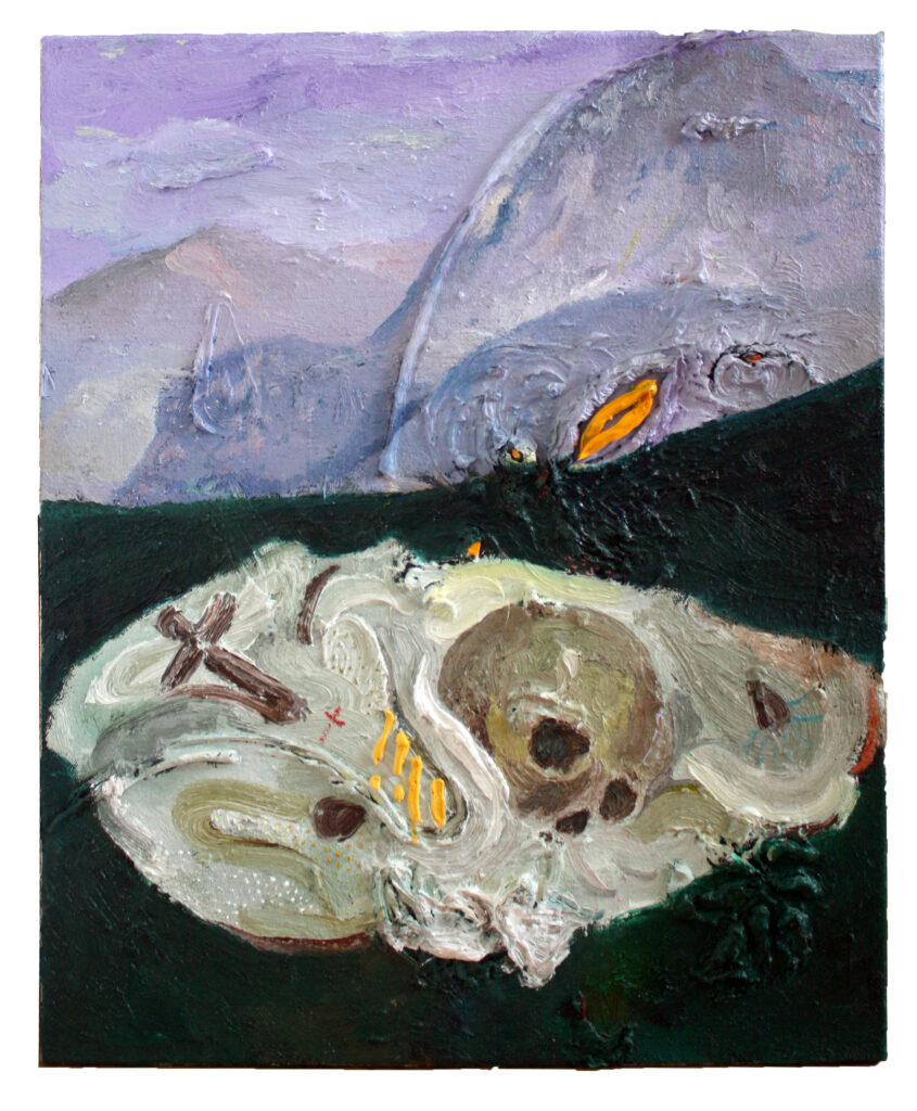 José Luis Valverde. La oración (After Hayez)