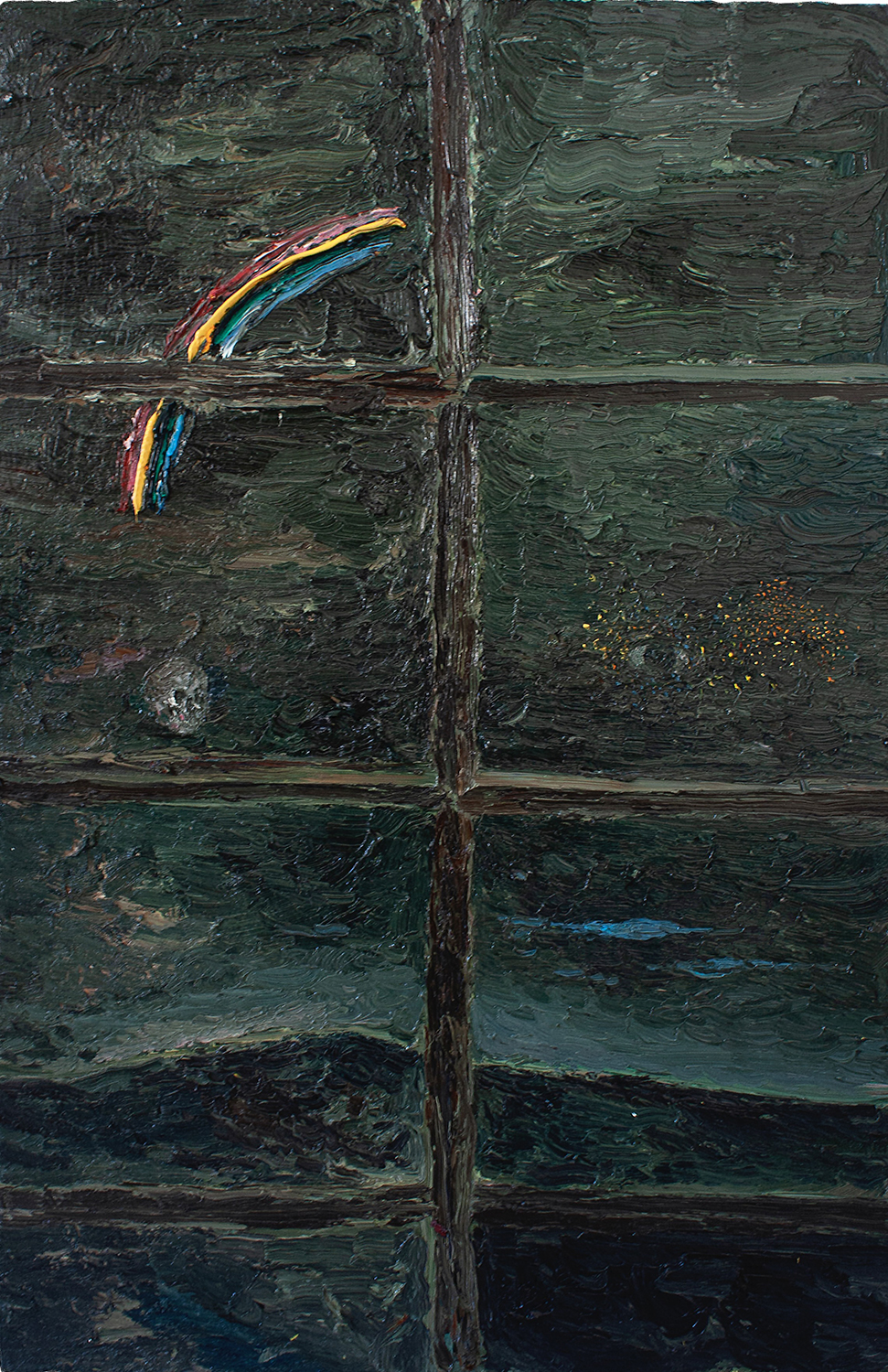 José Luis Valverde. La ventana (anochecer), 2023