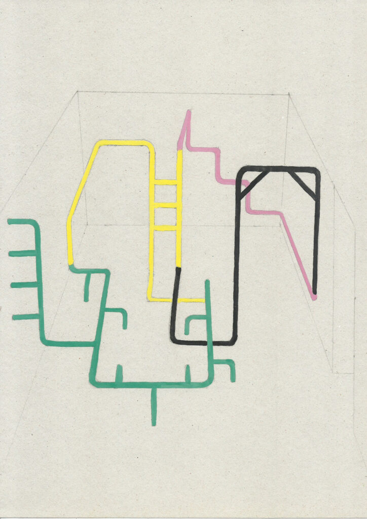 Lara Ruiz. CDC (Construir-deconstruir-construir), 2020. Domus Artium 2002, Salamanca