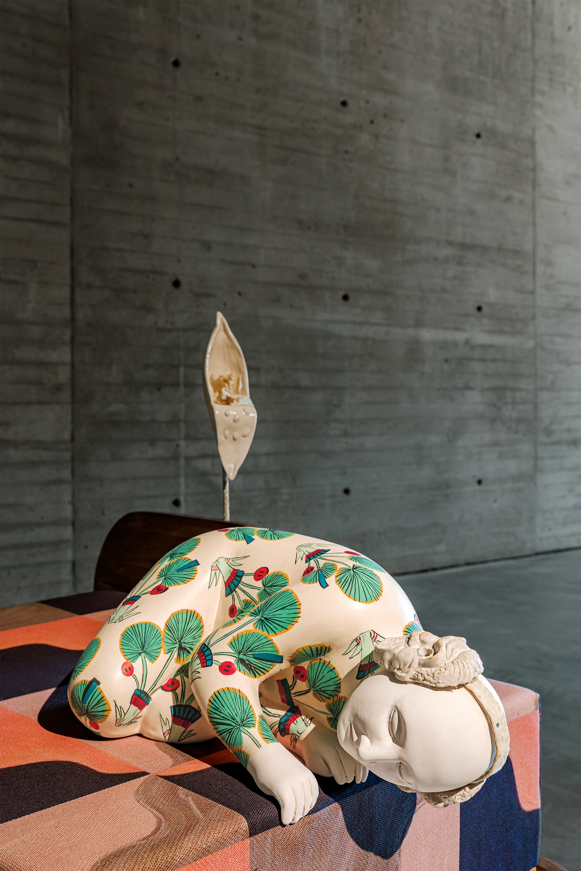 Raquel Algaba. Emerger de una flor no ofrece mejores vistas (detalle), 2025