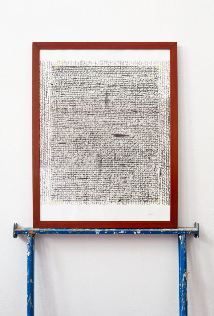 Saskia Rodríguez. ST (o sobre textos ilegibles), 2016