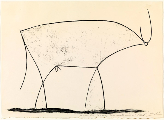 Pablo Picasso. Toro, 1946 Agencia Pública para la gestión de la Casa Natal de Pablo Ruiz Picasso y otros equipamientos museísticos y Culturales