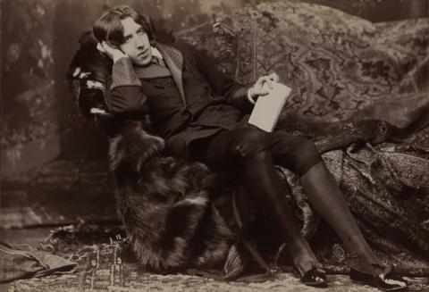 Napoleon Sarony. Portrait d’ Oscar Wilde #15, 1882. © Bibliothèque du Congrès, Washington