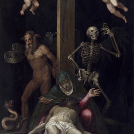 Jacopo Ligozzi. Alegoría de la redención, 1587. Donación Óscar Alzaga al Museo del Prado