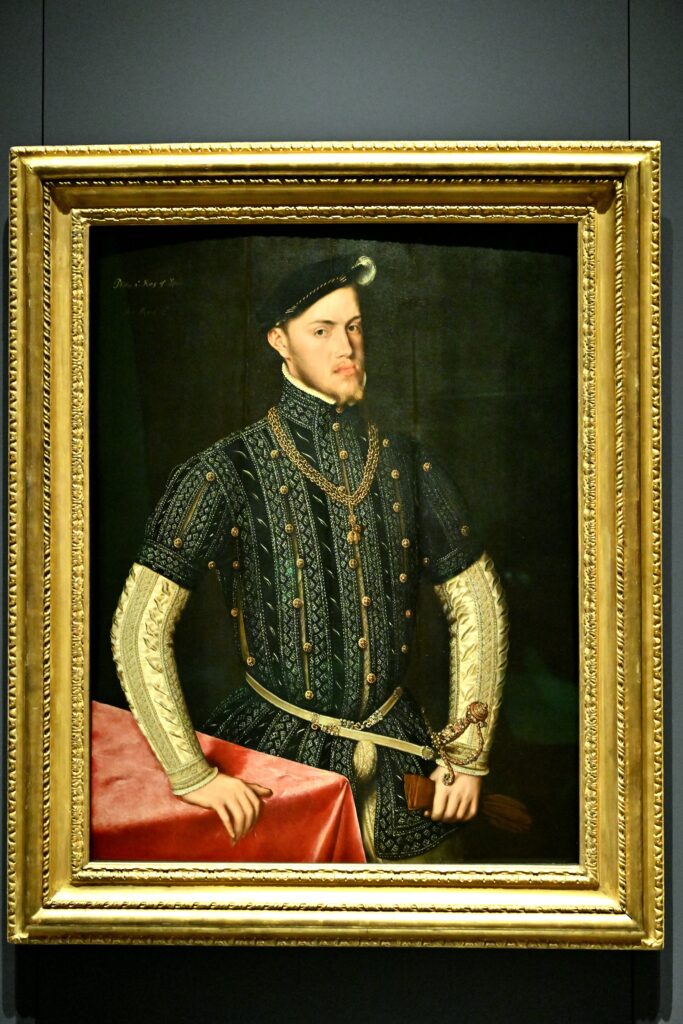 Antonio Moro. Retrato de Felipe II, 1549-1550. Museo de Bellas Artes de Bilbao