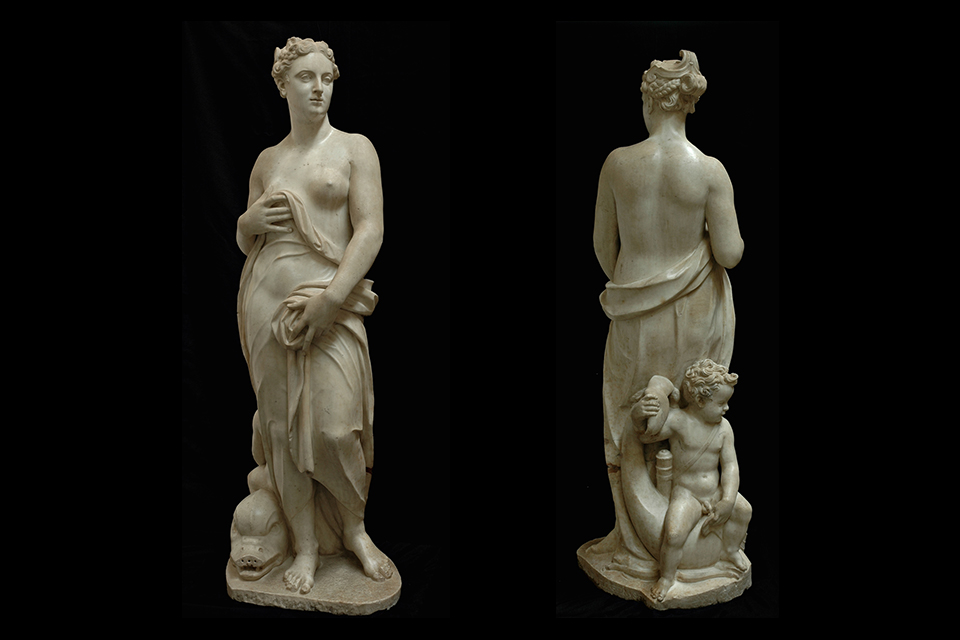Giovanni Bandini. Venus y Cupido. Museo Nacional del Prado