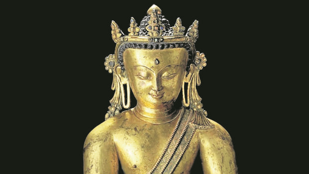Buda de los siglos XIII-XIV que la baronesa Thyssen ha puesto a la venta en Christie´s