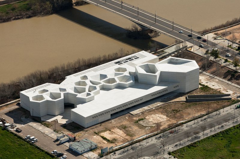 Vista aérea del Centro de Creación Contemporánea de Andalucía