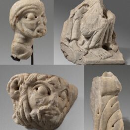 Cuatro fragmentos escultóricos del Maestro de Cabestany se suman a los fondos del MNAC