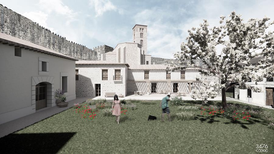 Proyecto premiado para Buitrago del Lozoya, realizado por el arquitecto Javier Senosiain Jauregui