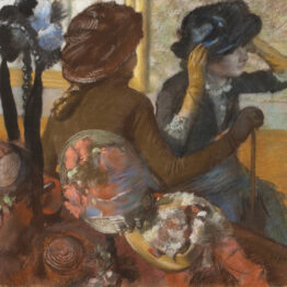 Degas y la caseína: el Museo Thyssen examina En la sombrerería