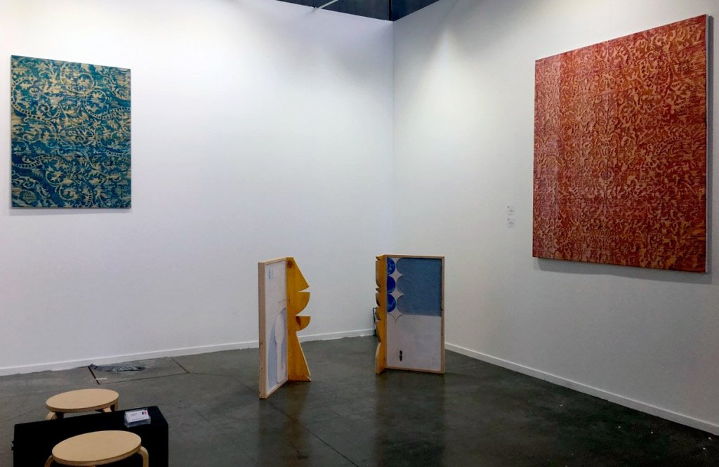 Obras de Diego Delas y Federico Miró en el stand de F2 en Estampa