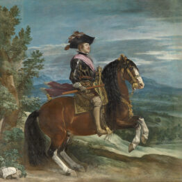 El Museo del Prado restaura el retrato de Velázquez de Felipe IV a caballo