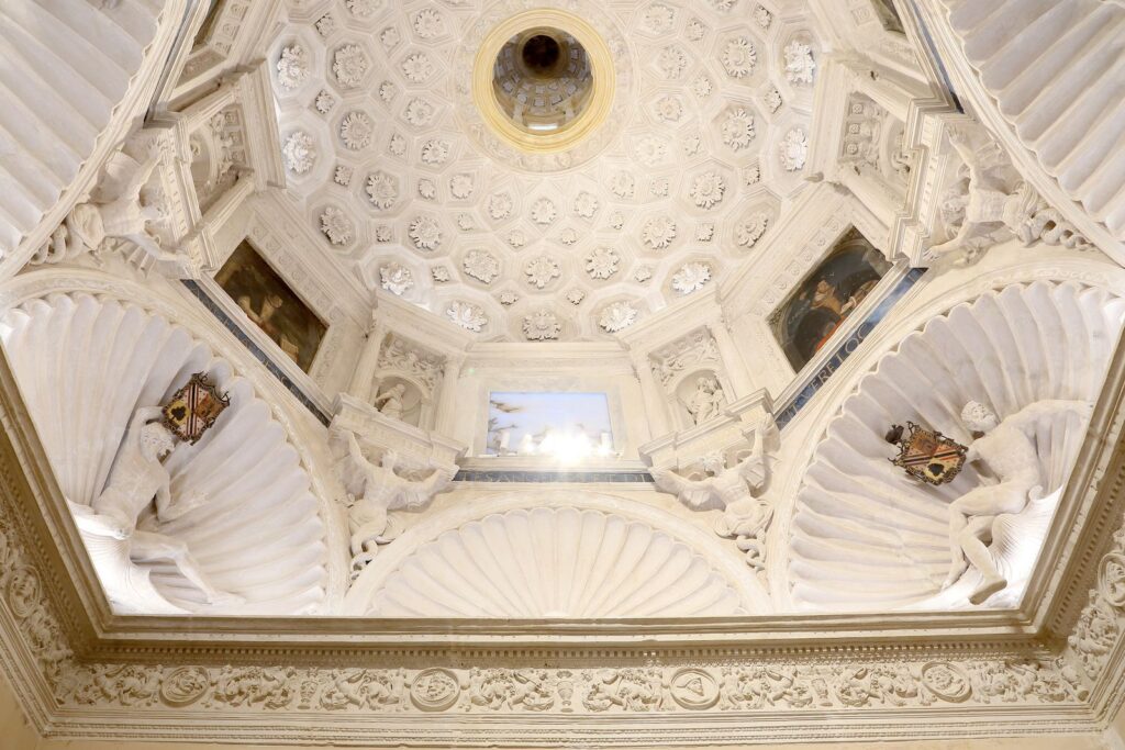 Cúpula restaurada del Palacio Episcopal de Tarazona. Fotografía: Héctor Pérez