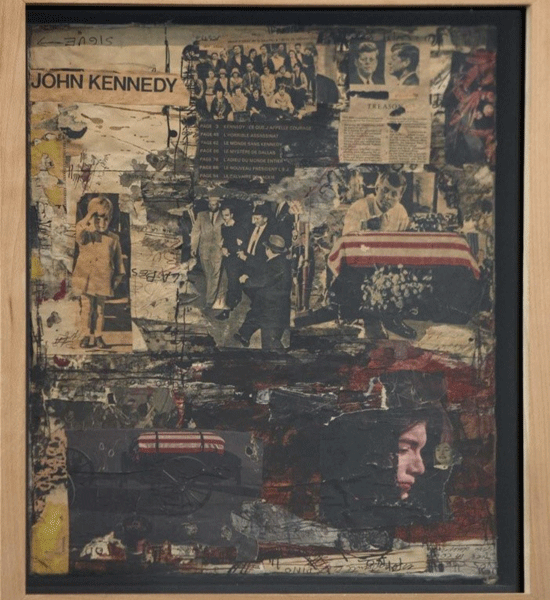 Alberto Greco. Asesinato de Kennedy, 1964